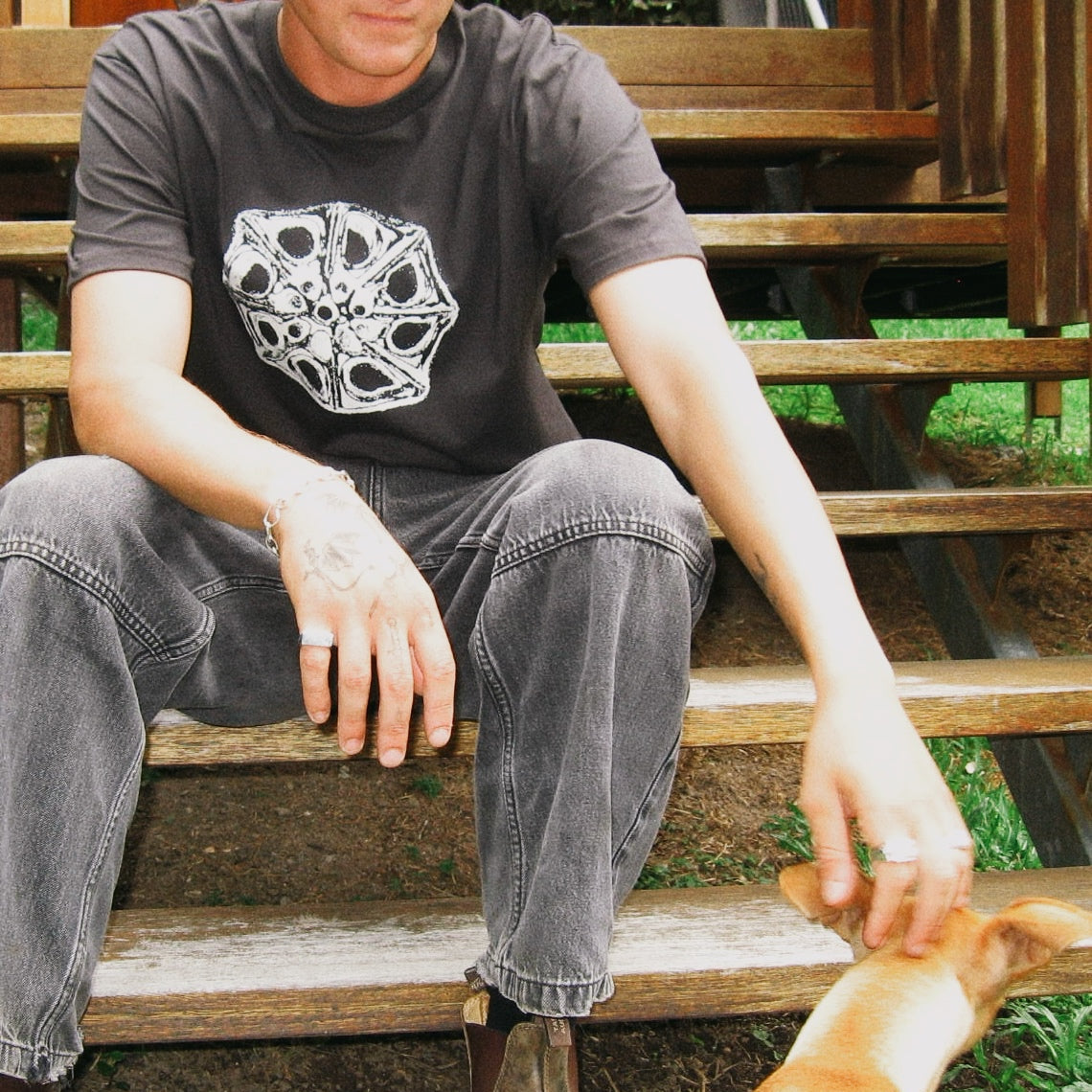 Web T-Shirt - Charcoal