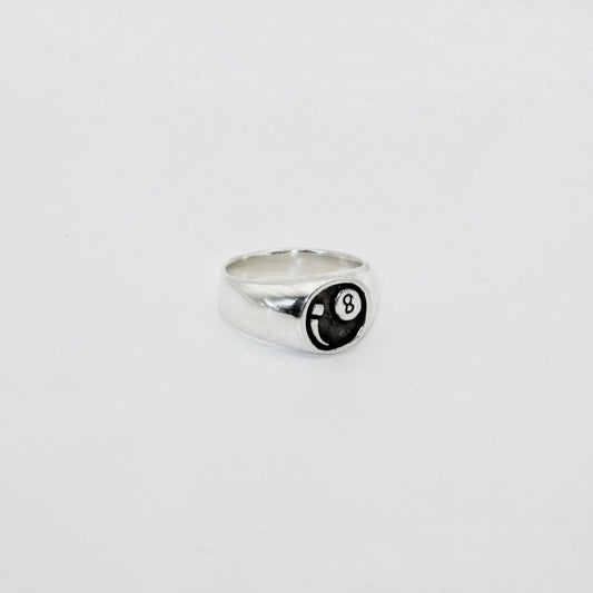 Lucky 8 Signet Ring