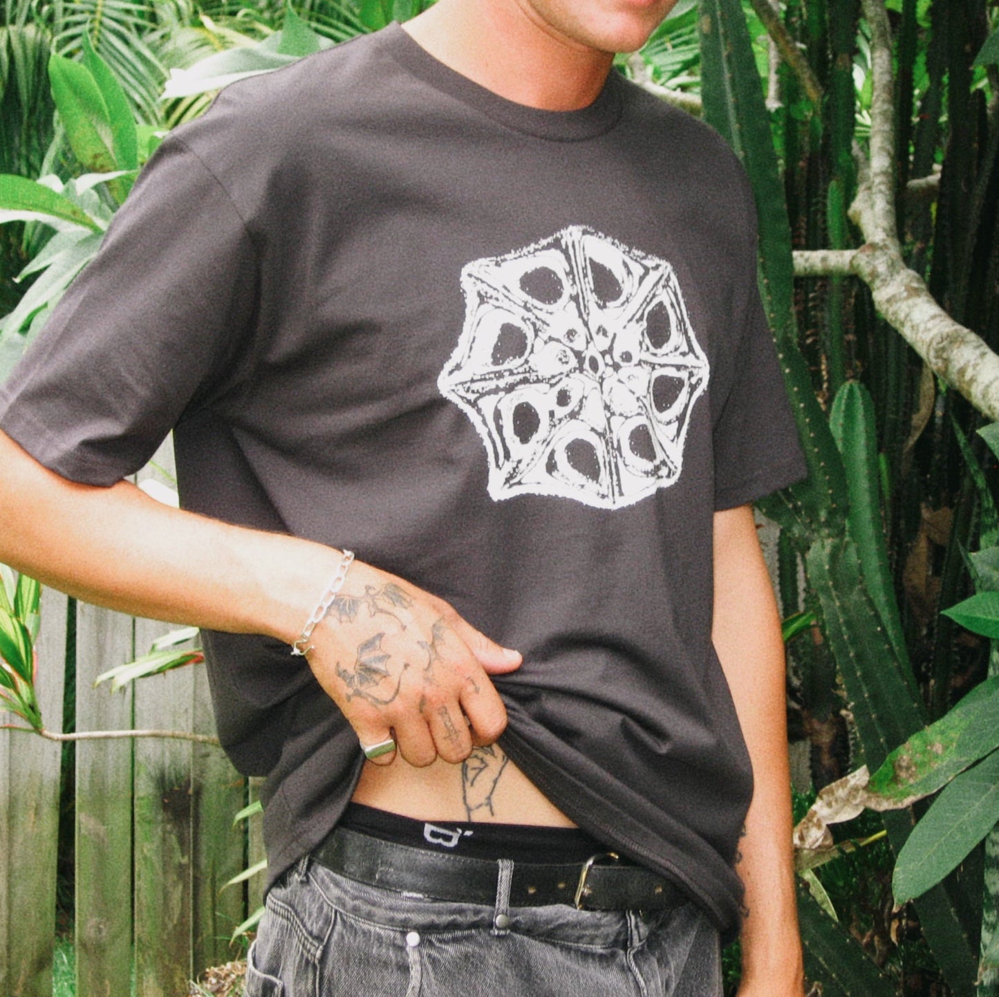 Web T-Shirt - Charcoal